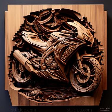 3D мадэль Honda CBR125R (STL)